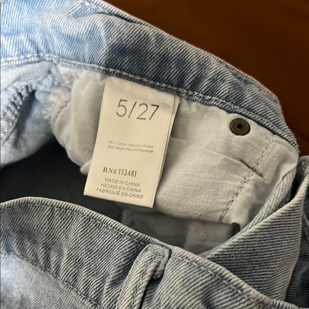 Simply society women Light Blue Jeans with Black Butterfly Design - Picture 7 of 8